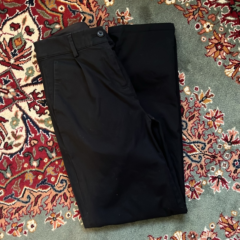 J. Crew Like New! Black Straight Leg Pants